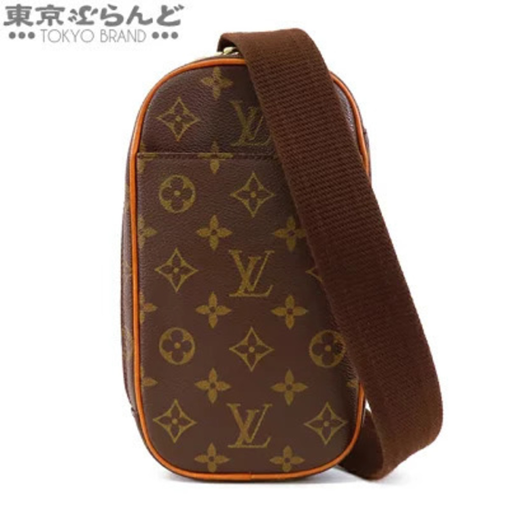 Louis Vuitton Pochette Gange Brown Monogram Canvas Body Bag